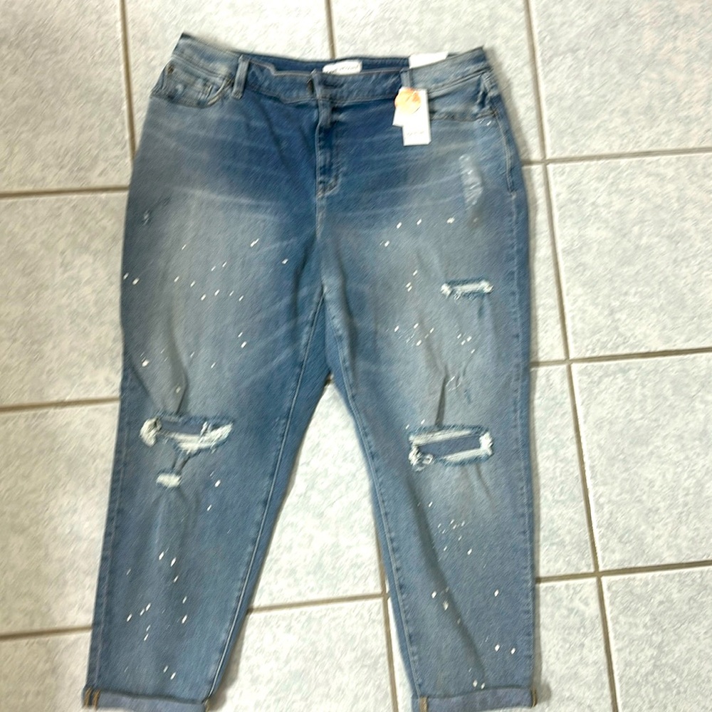 Lane Bryant boyfriend jeans